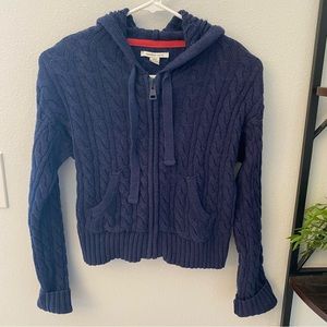 AMERICAN EAGLE OUTFITTERS Full Zip Sweater w/ Hood, Women’s Size Small